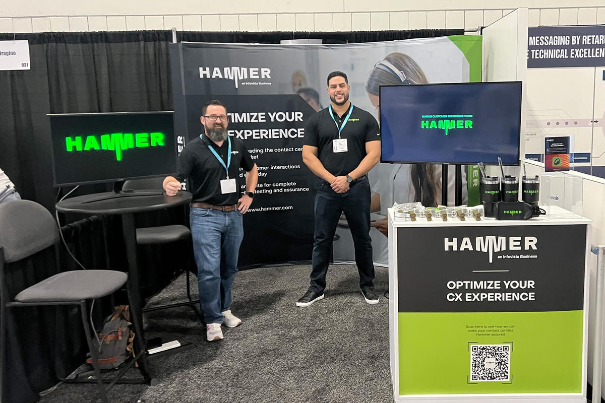 Hammer team at ITExpo event 2024